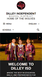 Mobile Screenshot of dilleyisd.net